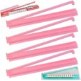 thumbnail image 1 of 4Pcs Modern Mahjong Rack & Pusher Combo, Mahjong All-in-One Tile Rack & Pusher, Multicolor Acrylic Mahjong Rack & Pusher Combo, Clear Combo Rack (Pink), 1 of 6