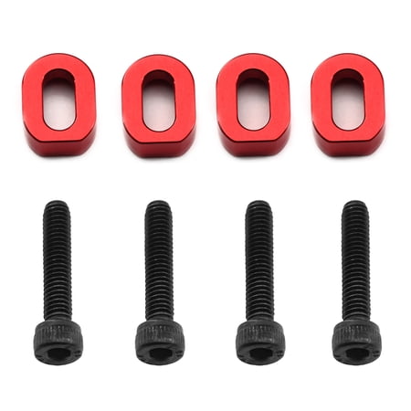 4Pcs Motor Base Set Reinforcement for TRAXXAS 1/5 X-Maxx RC Trucks Durable Aluminum Alloy 7075, Easy Replacement