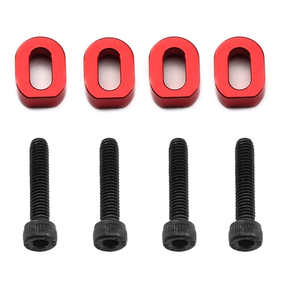 4Pcs Motor Base Set Reinforcement for TRAXXAS 1/5 X-Maxx RC Trucks Durable Aluminum Alloy 7075, Easy Replacement