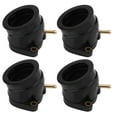 4Pcs Motorcycle Carb Carburetor Intake Manifold Boot Joint for YAMAHA