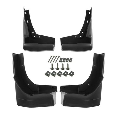 4Pcs Mudflaps Splash Guards Mudguards For 17- GLS450 4Matic 17- GLS550 4Matic Fits select: 2017-2019 MERCEDES-BENZ GLS 450 4MATIC, 2018 MERCEDES-BENZ G 550 4X4 SQUARED