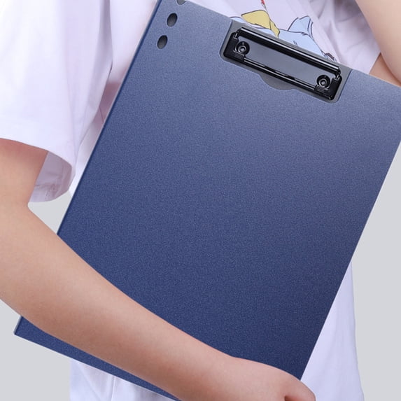 4Pcs Multi-Functional Clipboard with Storage,A4 Binder Clipboards with Pen Holder, Storage Clipboard with Low Profile Clip,Nursing Clipboards Folder Side-Opening,Smooth Writing Clip Board for Office