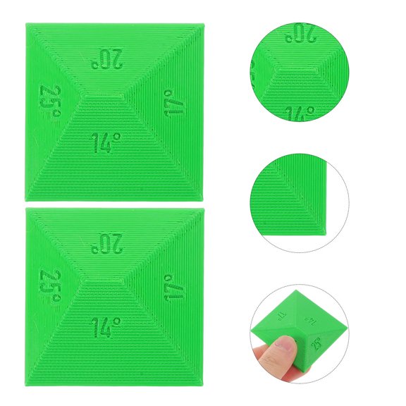 4Pcs Multiknife Compatible Sharpening Angle Guide Green Ceramic for Whetstone and Stones