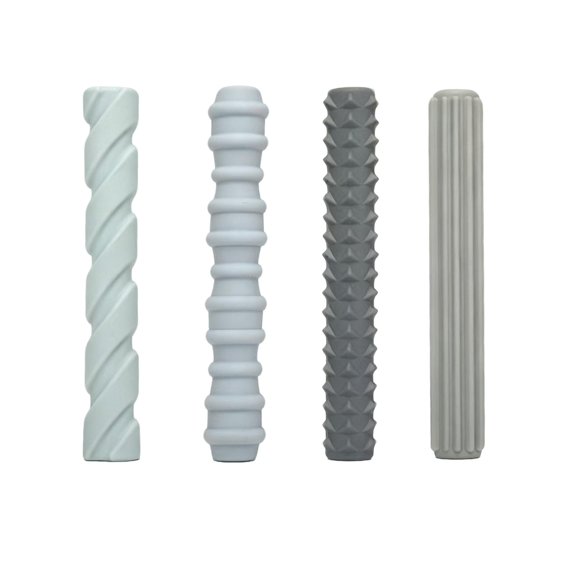 4Pcs Multipurpose Silicone Pen Grips Suitable for Pencil Pen and Marker to Improve Writing Efficiency and Grip Comfort