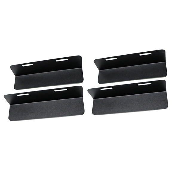 4Pcs Multipurpose Vehicle Trunk Fixed Partition Plate Iron Luggage Fixation Boot Separator For Secure Transport