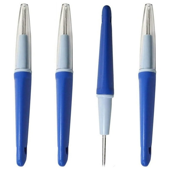 4Pcs Needle Felting 3 Needles Tool, Pen Style Needle Felting Tool with 3 Needles Wool Felt Needle Tools