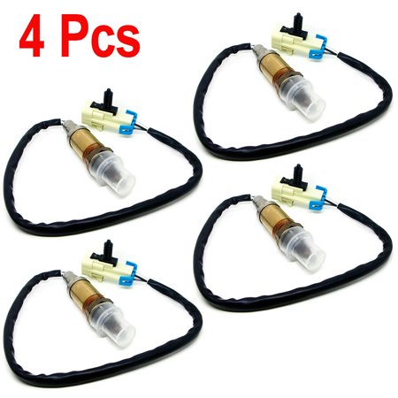 4Pcs New O2 Oxygen Sensor Upstream For 2003 2004 2005 Cadillac Escalade 5.3L