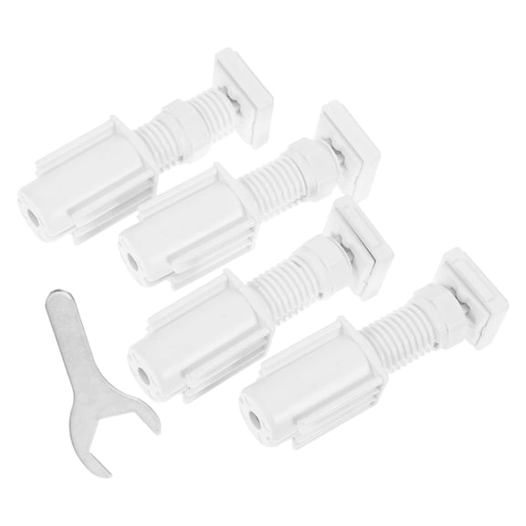 4Pcs No Drill Mini Blind Brackets for Easy Window Blinds Installation