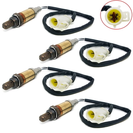 4Pcs O2 Oxygen Sensor Down/Upstream For 1996-2005 Ford Explorer 4.0L 4.6L 5.0L
