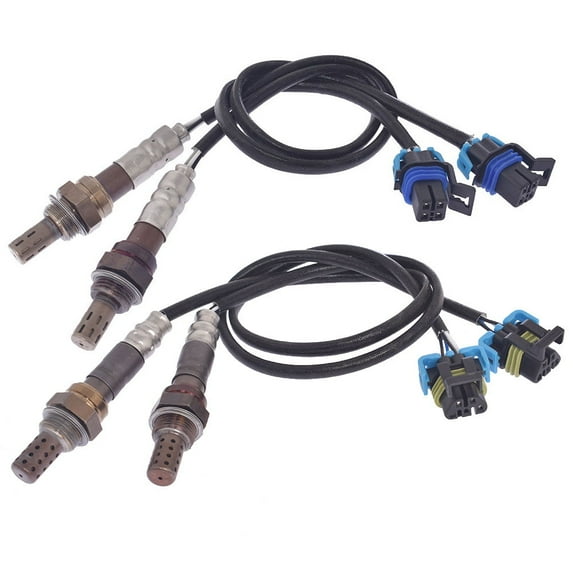 4Pcs O2 Oxygen Sensor Upstream Downstream Fit for Chevrolet GMC Hummer Fits select: 2007 CHEVROLET SILVERADO C1500 CREW CAB, 2006 CHEVROLET SILVERADO K1500