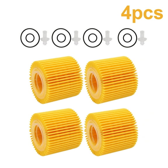 4Pcs Oil Filter 04152-YZZA6 For Toyota Corolla Prius Matrix Scion IM XD lexus US