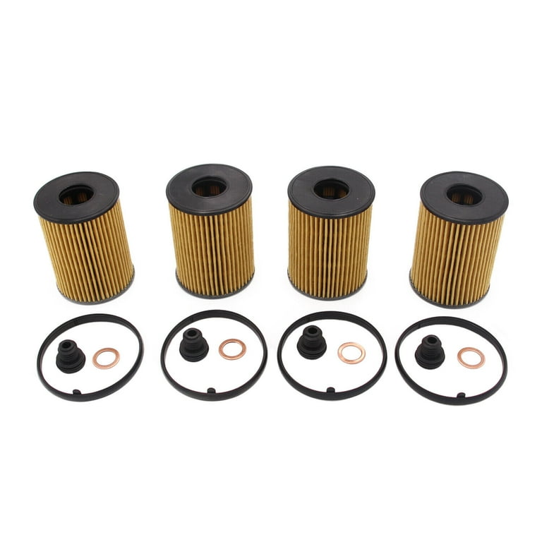 4Pcs Oil Filter for 2022 Hyundai Santa Cruz, Tucson, 2021