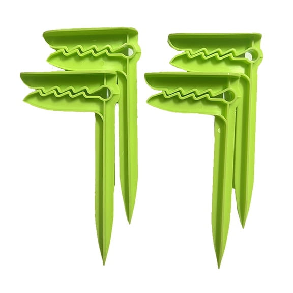 4Pcs Outdoor Beach Towel Holder Plastic Windproof Clip Outdoor Picnic Mat Holder Picnic Blanket Rack Towel Sand