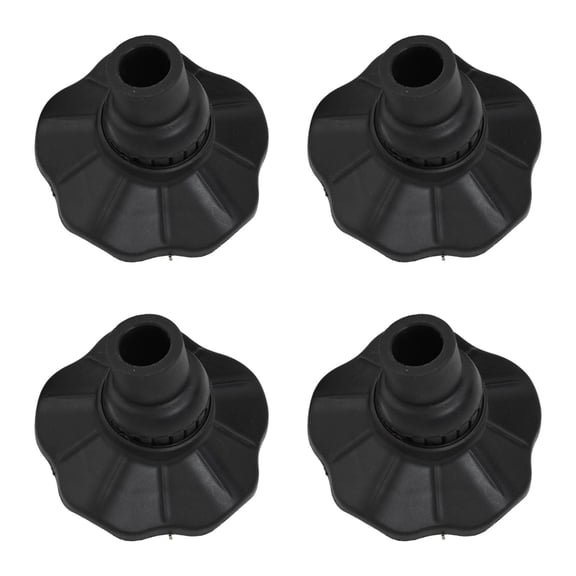 4Pcs Outdoor Camping Chair Foot Pads Chair Leg Mat Non-slip Anti-trap Covers Fishing Chairs Foot Protectors Camping Supplies New