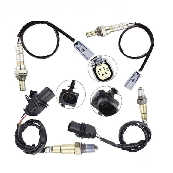 4Pcs Oxygen O2 Sensor For 2011-2014 Ford F-150 V8 5.0L 6.2L Upstream + Downstream 234-4494 234-5076 234-5113