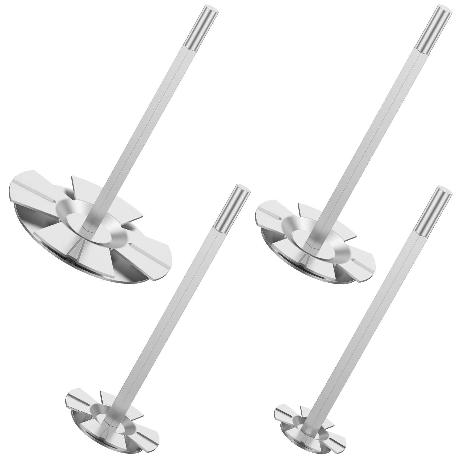 4Pcs PVC Fitting Socket Saver 1/1.5/2/3inch Stainless Steel PVC Pipe