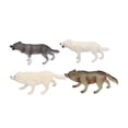 thumbnail image 1 of 4Pcs PVC Wild Wolf Model Toy Simulation Figurines Ornament Toy For Kids Children, 1 of 8