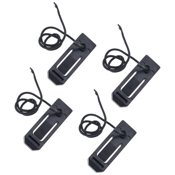4Pcs Paddleboard Surfboard Tail Clip Replacement Long board Surfing Fin Clip Water Sports Surfboards Accessories