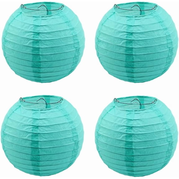 4Pcs Paper Lanterns Paper Lamp Shade Chinese Japanese Hanging Paper Lantern for Home, Party, Wedding, Christmas Decorations