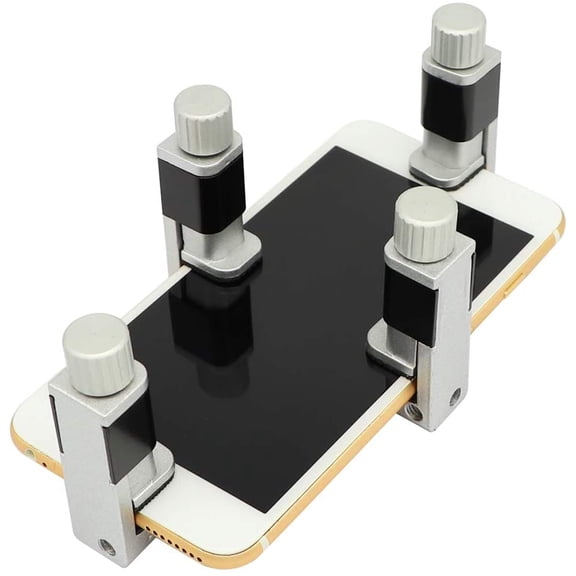 4Pcs Phone Screen Repair Tools Adjustable Screen Fastening Clamp Universal Screen Clip Fixture Tools Compatible for iPhone, iPad, Samsung, Computer, Laptops, Tablets, LCD Screen Repair