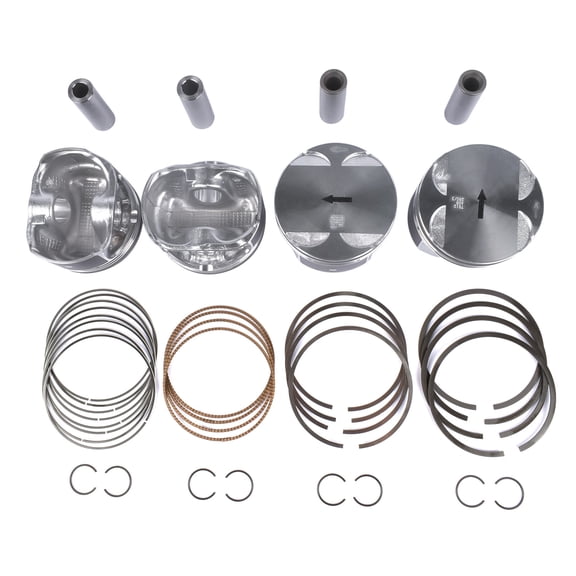 4Pcs Pistons & Rings Kit 12578326 For Buick Regal Chevy Equinox 2010-2017 2.4L