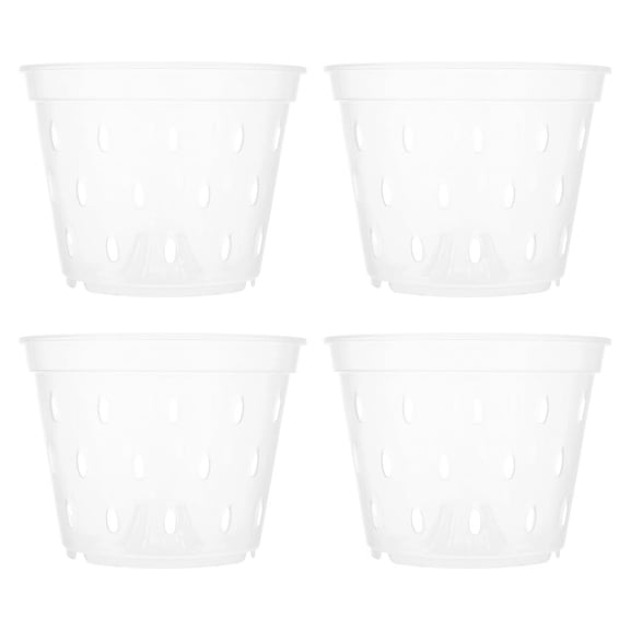 4Pcs Plant Nursery Cups Gardening Orchid Planting Containers Orchid Pot