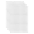 thumbnail image 1 of 4Pcs Plastic Mesh Canvas Sheets 16.54"x23.62" 7 Count Rectangle Hole Blank Canvas White for Embroidery Needlepoint, 1 of 6