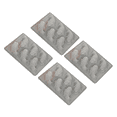 thumbnail image 1 of 4Pcs Plastic Mold for DIY Projects Home Baking Fish Shaped 3D Mold for Jelly Pudding Chocolate, 1 of 6