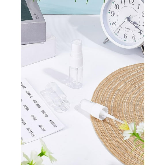 4Pcs Plastic Perfume Spray BottlesTravel Fine Mist Atomizer Refillable ...