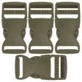 4Pcs Plastic Side Release Buckles Backpack Buckle Clips Backpack Buckle