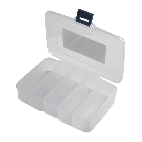 4Pcs Plastic Tool Screws Storage Box Craft Organizer Small Part Container Case