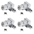 thumbnail image 1 of 4Pcs Plunger Push Lock with Key For Sliding Glass Door Display Case Showcase Hinged Glass Cabinet Lock for 5mm-8mm Door, 1 of 9