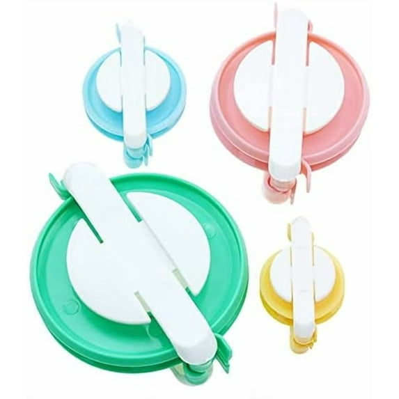 4Pcs Pompom Maker, Pompom Maker for Yarn, 4 Sizes Pompom Maker Tool Set for Fluff Ball Weave DIY Wool Yarn Knitting Craft Project for Kids and Adult, Four Color