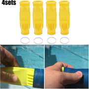 4Pcs Pool Cleaner Diaphragm with Ring for Zodiac Baracuda G3 G4 Replacement W69698