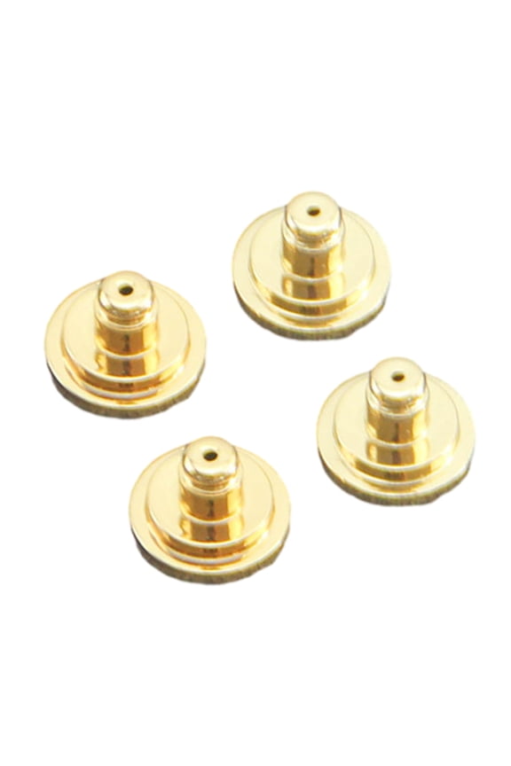 4Pcs Portable Earring Backs for Studs Ear Pendant Replacement Backings Fall Protections Designs Ear Rings Backing