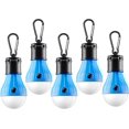 Portabl Led Video 4Pcs Portable LED Camping Lights with Clip Hook Emergency Light ...