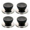 thumbnail image 1 of 4Pcs Pot Lid Top Knob Heat-Resistant Dishwasher Safe Universal Kitchen Cookware Cooker Pot Lid Holding Handle Replacement Kit, 1 of 7