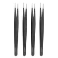 thumbnail image 1 of 4Pcs Precision Tweezers Set ESD-11 120mm Pointed Anti-Static Anti-Magnetic Stainless Steel Technology Tweezers, 1 of 6