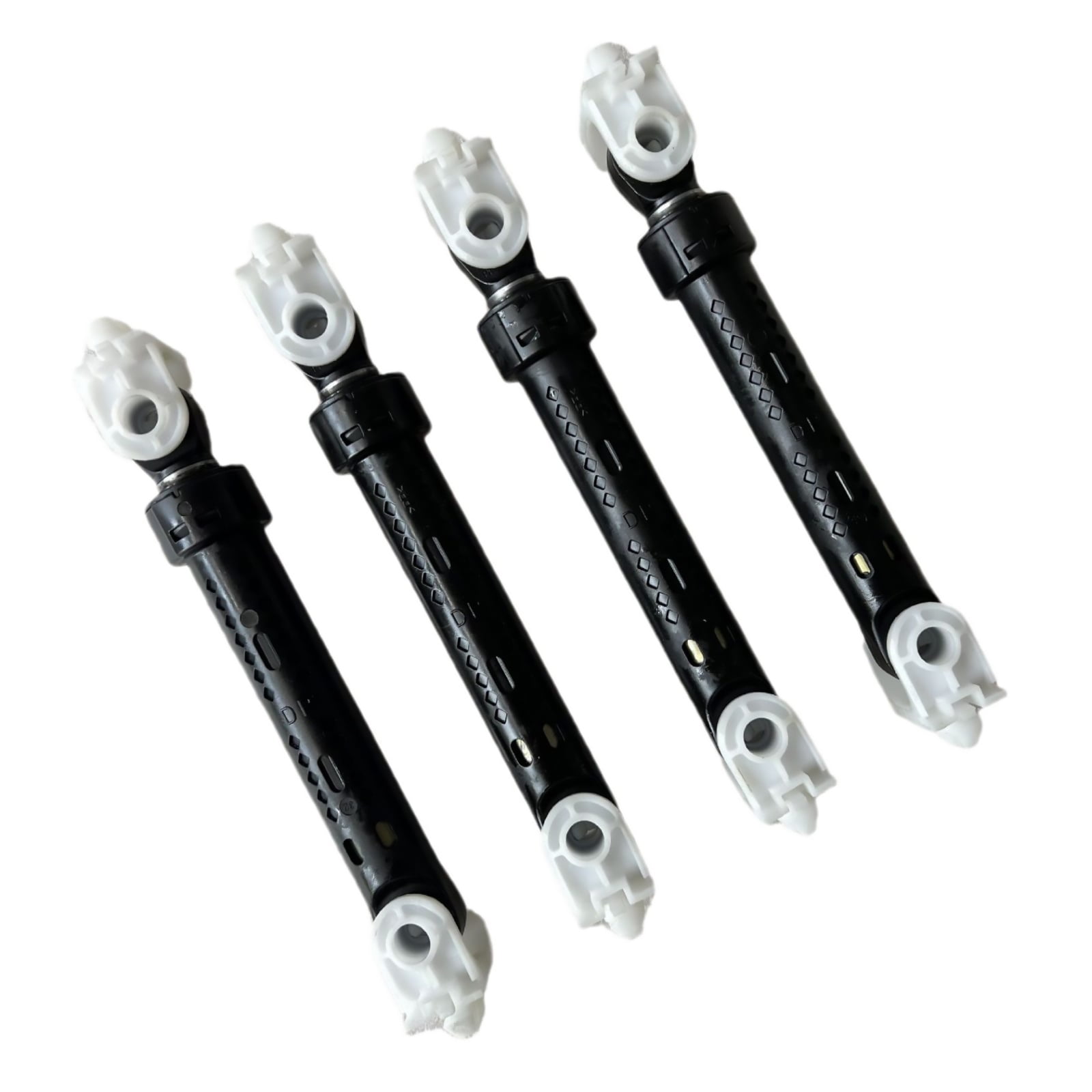 4Pcs Premium Shock Absorber Rods for Maytag Washers, Black Replacement Parts, Vibration Control