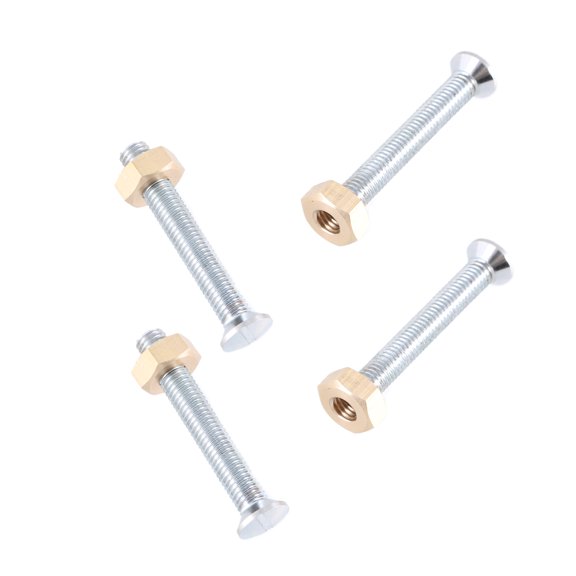 4Pcs Professional Turntable Panel Fixing Screws 6mm Stainless Steel Screws Replacement For Garrard 301 Turntable