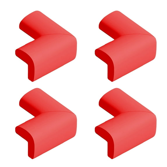 4Pcs Proof Furniture Corner Protector Anti-collision Self-adhesive Table Desk Right Angle Sharp Edges Corner Guard Safety Bumper