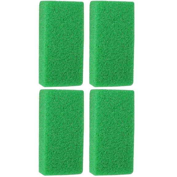 4Pcs Pumice Stone Pedicure Tools Double Side Hard Skin Remover For Hands Foot File Exfoliation - 4pcs green