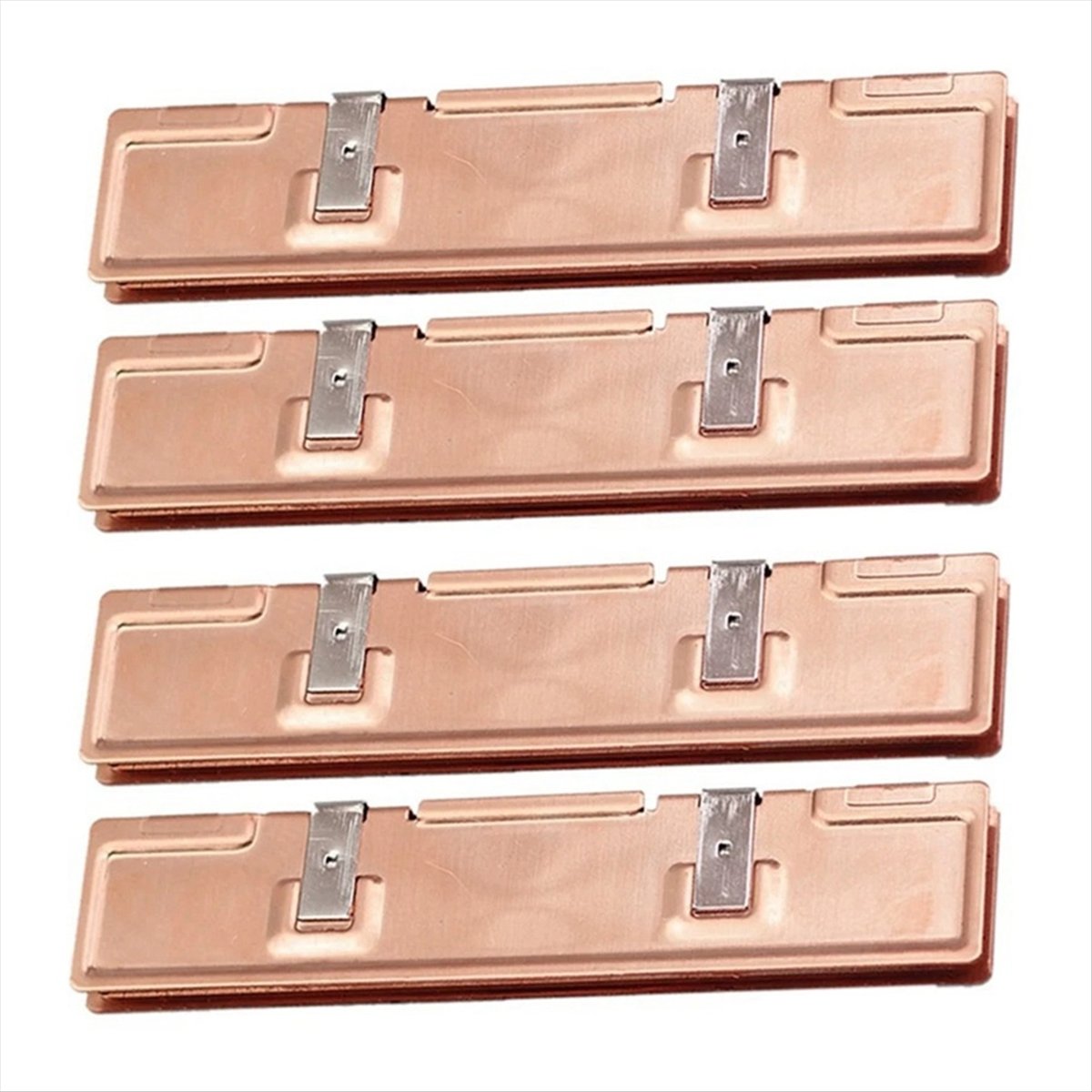 4Pcs Pure Copper RAM Heatsink Radiator for Ram Memory Cooler Cooling ...