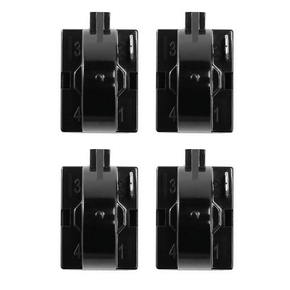 4Pcs QP2-4.7 Start Relay Refrigerator PTC Ohm 1 Pin