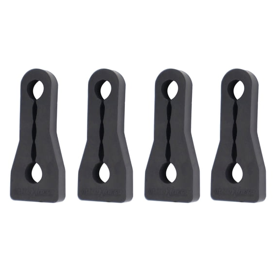 4Pcs Quiet Soundproofing Seal Car Door Lock Sound Deadener Buffer Soundproof Seal Buffer