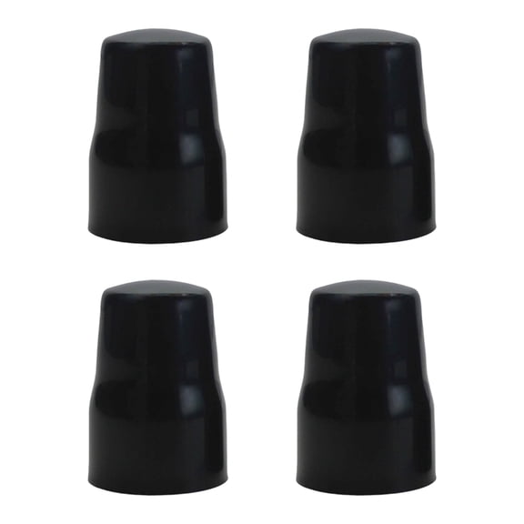 4Pcs Radiator Valves Caps Push Fit Plastic Radiator Caps Decorative Cover for Radiator Pipe Heating Tube Easy to Use