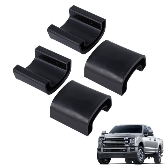 4Pcs Rear Spring Insulator Bushing Compatible with F250 F350 F450 F550 Super Duty 1988-2025  Replaces E8TZ-5A978-A