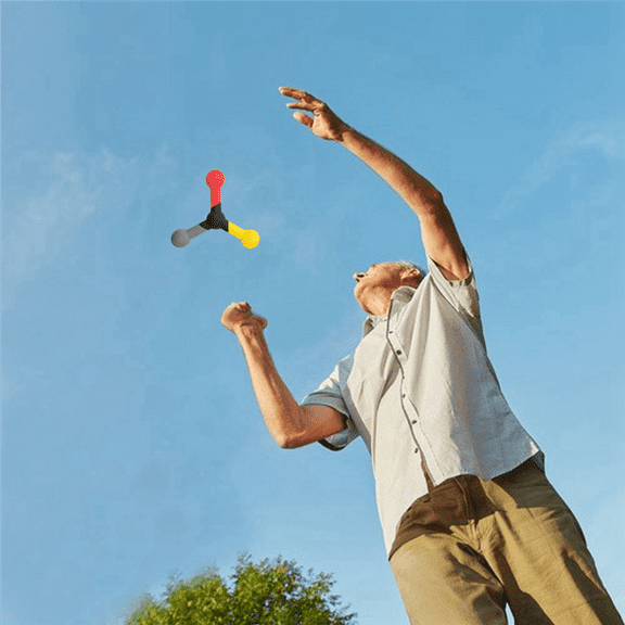 4Pcs Reflex Training Tossing Stick Improving Reaction Speed Trainer Hand-Eye Coordination Baseball for Pre-Game Warm-Ups