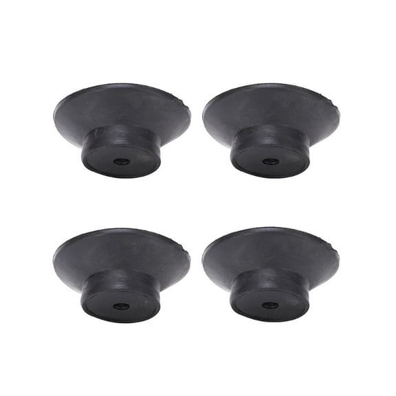 4Pcs Replacement Air Compressor Rubber Feet Fitting Anti Skid Anti Vibration Pad for Air Compressor Spare Parts Accessories