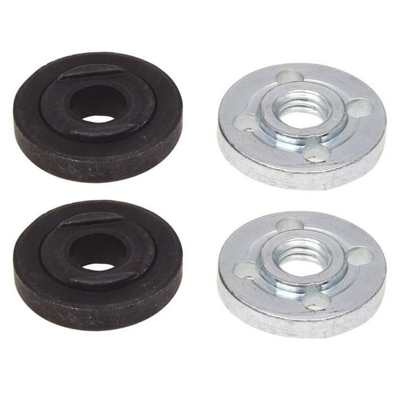 4Pcs Replacement Angle Grinder Part Inner Outer Flange for 9523,4 x Angle Grinder Nuts,As shown